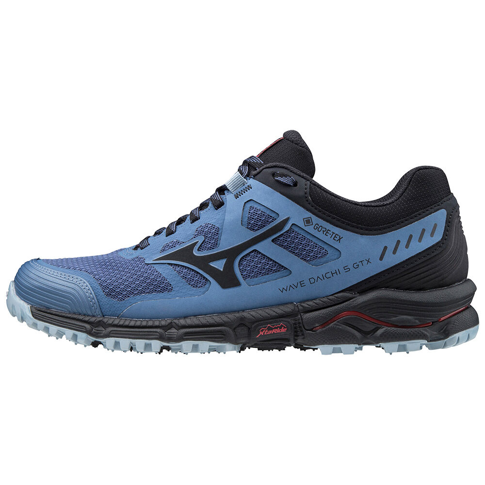 Womens Mizuno Wave Daichi 5 GTX Trail Running Shoes Blue Philippines (KNXCGZ672)